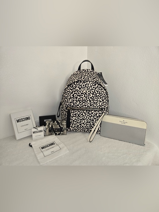 kate spade Handbags - GRAY ANIMAL PRINT BUNDLE